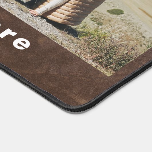 Aangepaste Logo | Afbeelding | tekstverwerkingsbed Bureaumat (Hoek)