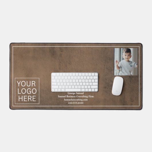 Aangepaste Logo | Afbeelding | tekstverwerkingsbed Bureaumat (Keyboard & Muis)