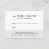 Aangepaste logo afsprakenkaartje (Voorkant)