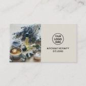 Aangepaste Logo Aromatherapy Spa Professioneel Visitekaartje (Voorkant)