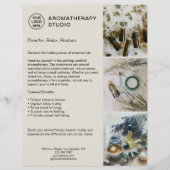 Aangepaste Logo Aromatherapy Spa Promotionele zake Flyer (Voorkant)