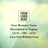 Aangepaste logo auto bedrijfsreclame marketing raamsticker (Vel 3)