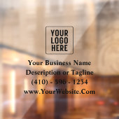Aangepaste logo auto bedrijfsreclame marketing raamsticker (Vel 2)