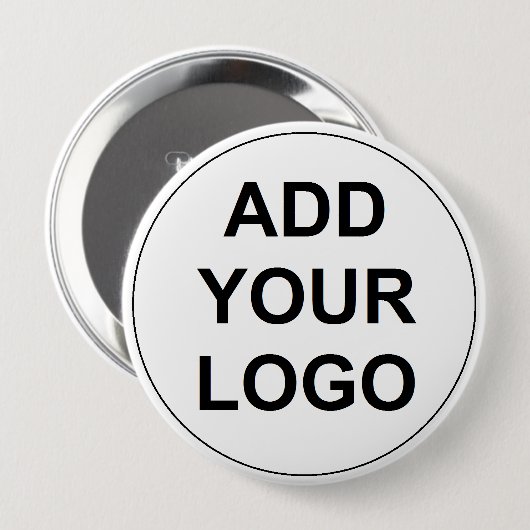 Aangepaste Logo-badge Ronde Button 4,0 Cm (Voorkant /achterkant)