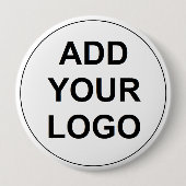 Aangepaste Logo-badge Ronde Button 4,0 Cm (Voorkant)