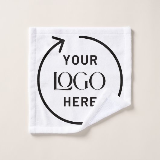 Aangepaste Logo badhanddoekset Bad Handdoek (Wasdoekje)