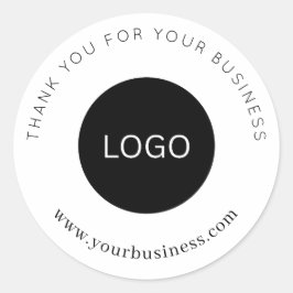Aangepaste Logo Bedank uw zakelijke sieraden label