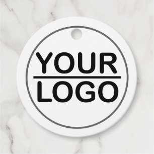 Aangepaste logo bedankjes labels
