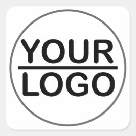 Aangepaste logo bedrijfsclassieke sticker