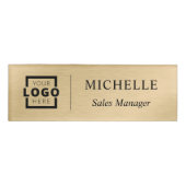 Aangepaste Logo Bedrijfsmedewerker personeel gebor Naambadge (Voorkant)