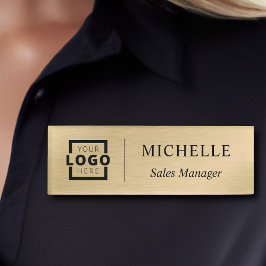 Aangepaste Logo Bedrijfsmedewerker personeel gebor Naambadge