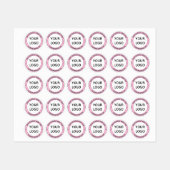 Aangepaste Logo Bedrijfsnaam Aangepaste labels (Vel)