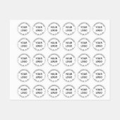 Aangepaste Logo bedrijfsnaam persoonlijke promotie Labels (Vel)