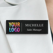 Aangepaste Logo Bedrijfspersoneel Naam Naambadge