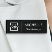 Aangepaste Logo Bedrijfspersoneel Naam Naambadge