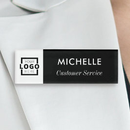 Aangepaste Logo Bedrijfspersoneel Naam Naambadge