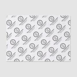 Aangepaste Logo bedrijfspromotietoestel Tissuepapier