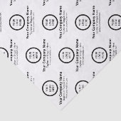 Aangepaste Logo bedrijfspromotietoestel Tissuepapier (Detail)