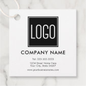 Aangepaste Logo Boutique Retail Prijs Bedankjes Labels (Voorkant)