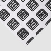 Aangepaste Logo Branded Business Tissuepapier (Detail)