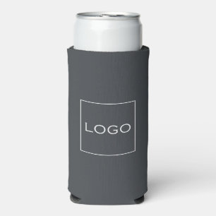 Aangepaste logo branding, eenvoudig klassiek antra seltzer blikjeskoeler