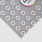 Aangepaste logo branding - verpakkingsmaterialen - tissuepapier (Detail)