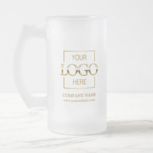 Aangepaste Logo Business Branding Corporate Gift Matglas Bierpul