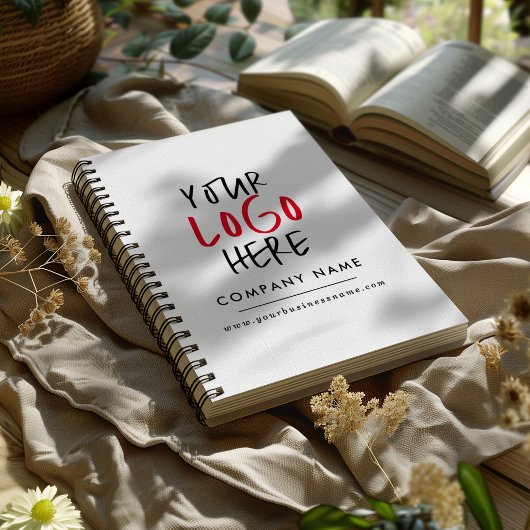 Aangepaste Logo Business Branding gepersonaliseerd Notitieboek