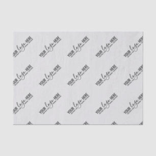 Aangepaste Logo Business Company Packaging Light G Tissuepapier