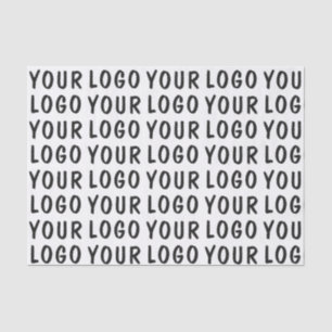 Aangepaste Logo Business Company Packaging-tapeban Tissuepapier