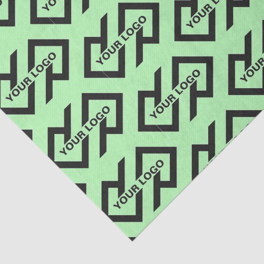 Aangepaste Logo Business Company Packaging-tapeban Tissuepapier (Detail)