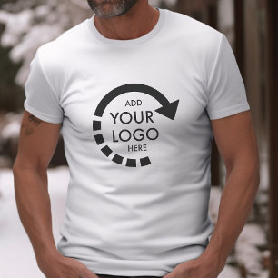 Aangepaste Logo Business Company Personeel T-shirt
