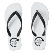 Aangepaste Logo Business Company Personeel Teenslippers (Voetbed)