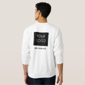 Aangepaste Logo Business Company Promotie Trui (Achterkant volledig)