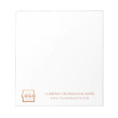 Aangepaste Logo Business Company Promotion Cadeaus Notitieblok (Voorkant)