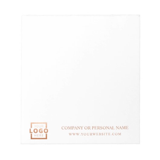 Aangepaste Logo Business Company Promotion Cadeaus Notitieblok (Voorkant)