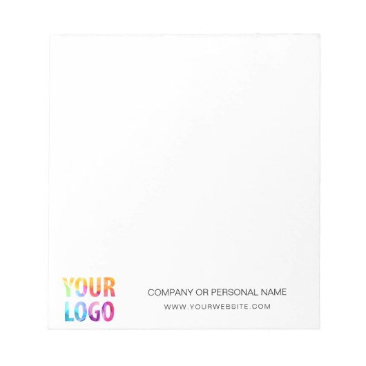 Aangepaste Logo Business Company Promotion Cadeaus Notitieblok (Voorkant)