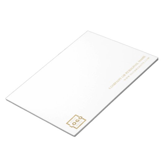 Aangepaste Logo Business Company Promotion Cadeaus Notitieblok (Schuin)