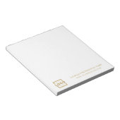 Aangepaste Logo Business Company Promotion Cadeaus Notitieblok (Schuin)