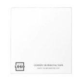 Aangepaste Logo Business Company Promotion Cadeaus Notitieblok (Voorkant)