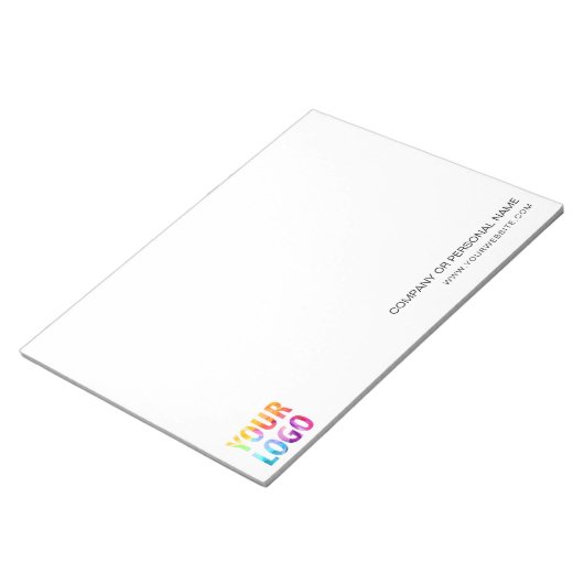 Aangepaste Logo Business Company Promotion Cadeaus Notitieblok (Schuin)