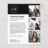 Aangepaste Logo Business Flyer (Voorkant)