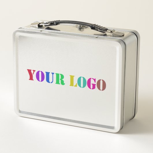 Aangepaste Logo Business Metal Lunch Box Sjabloon (Achterkant)