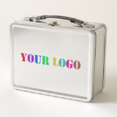 Aangepaste Logo Business Metal Lunch Box Sjabloon (Voorkant)