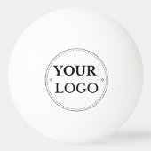 Aangepaste Logo Business promotionele branding Pingpongbal (Voorkant)