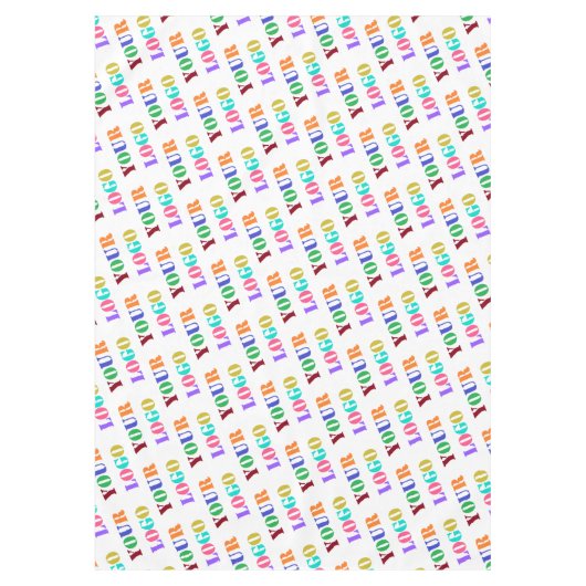 Aangepaste Logo Business Promotionele Tafelkleed (Voorkant)