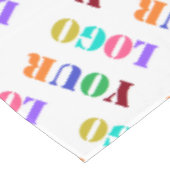 Aangepaste Logo Business Promotionele Tafelkleed (Gekanteld)