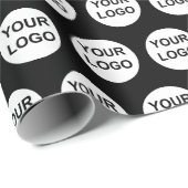 Aangepaste Logo Cadeaupapier (Rol Hoek)