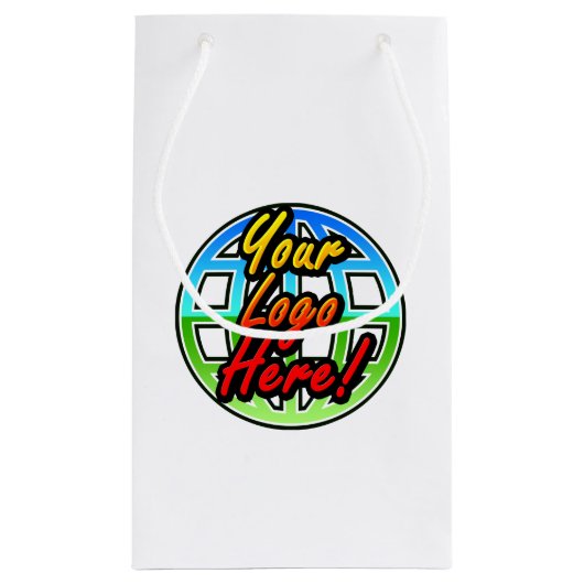 Aangepaste Logo-cadeautas, geen minimumhoeveelheid Klein Cadeauzakje (Achterkant)