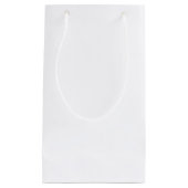 Aangepaste Logo Cadeautas - Klein, glanzend (Voorkant)